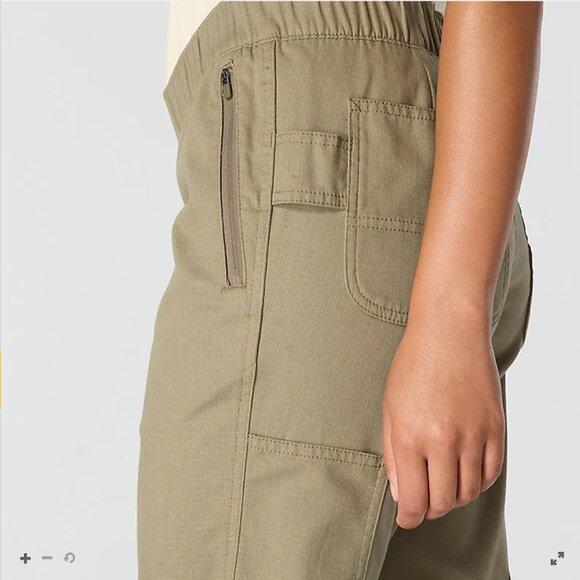 Carhartt Women’s Ripstop Work Pants | Relaxed Fit Utility | Olive | Size M 8/10 - Picture 4 of 11